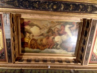 The ceiling in Palazzo Medici Riccardi, Florence, Italy