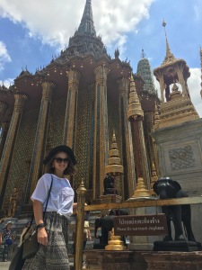 The Emerald Buddah at Wat Phra Kaew in Bangkok, Thailand