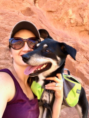 Hiking with the dogs through Garden of the Gods in Colorado Springs